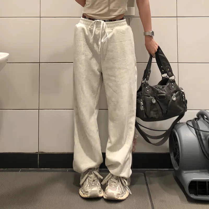 HELIPORT Casual Pants Unisex Heather Gray-4