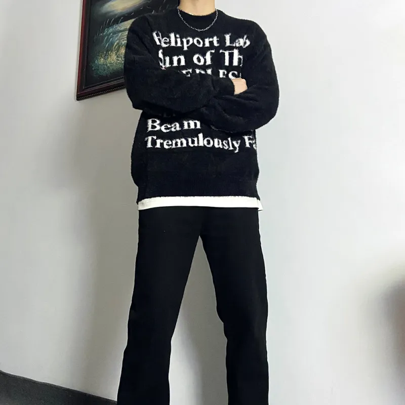 HELIPORT Sweaters Unisex Black-5