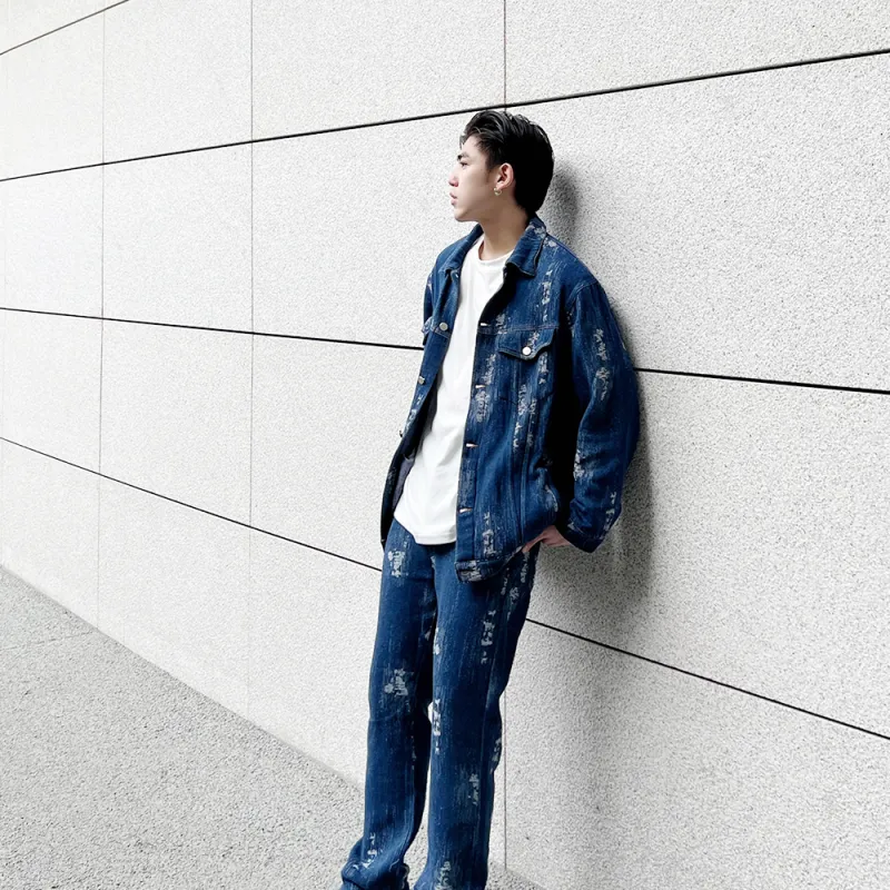 HELIPORT Jeans Spring And Autumn Unisex-6