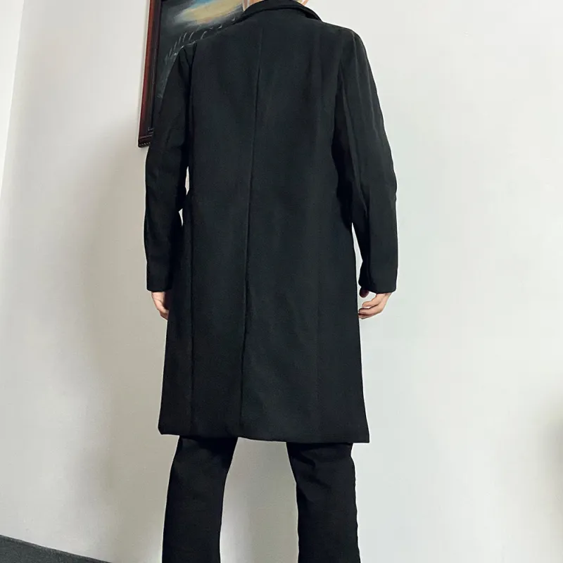 HELIPORT Trench Coat Unisex Black-7