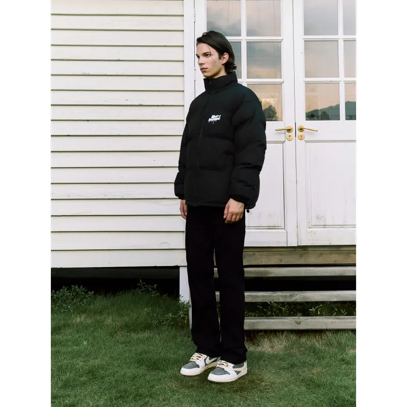 HELIPORT Puffer Jackets Unisex Black-4