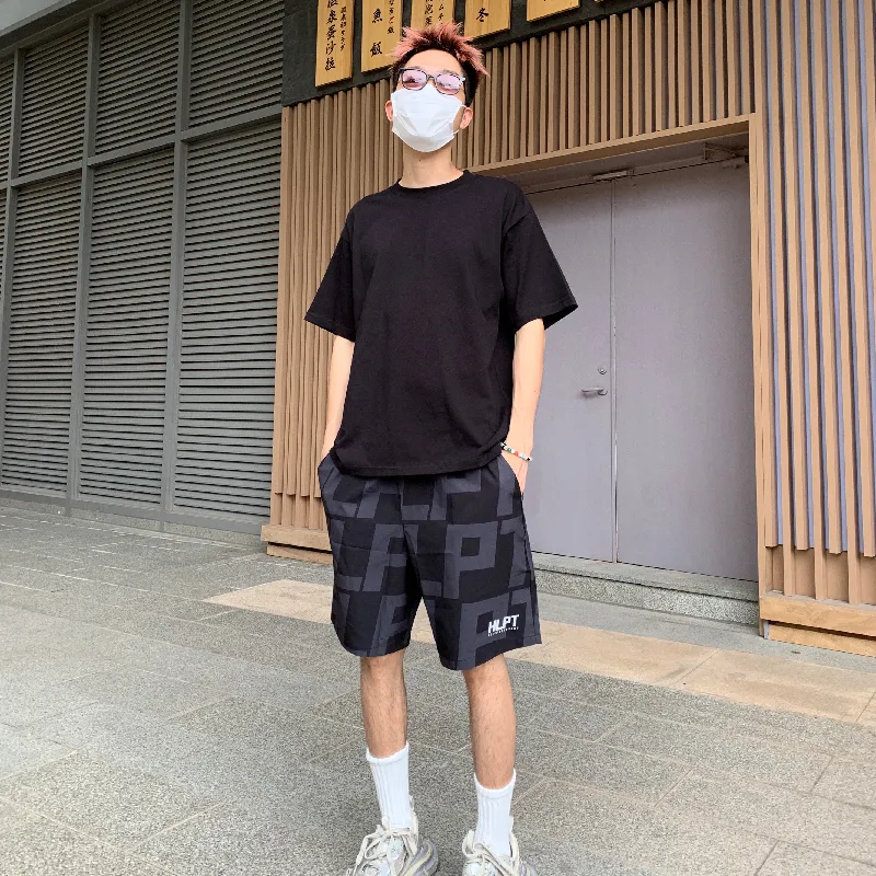 HELIPORT Casual Shorts Unisex Black-14