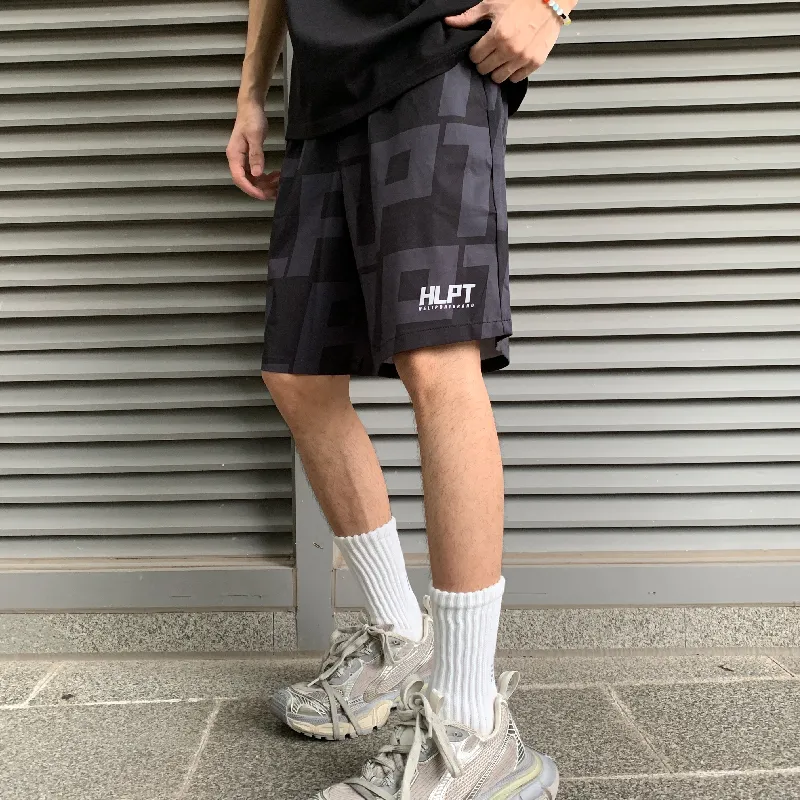HELIPORT Casual Shorts Unisex Black-2