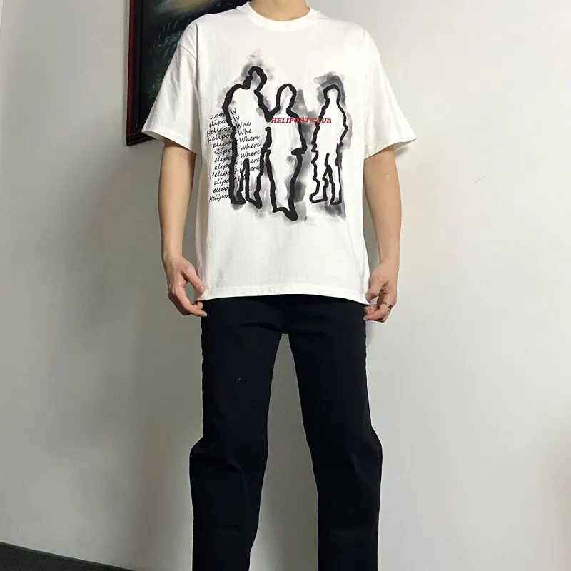HELIPORT Short Sleeved T Shirts Unisex-13