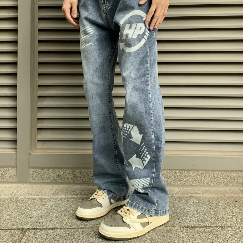 HELIPORT Jeans Unisex Blue-5