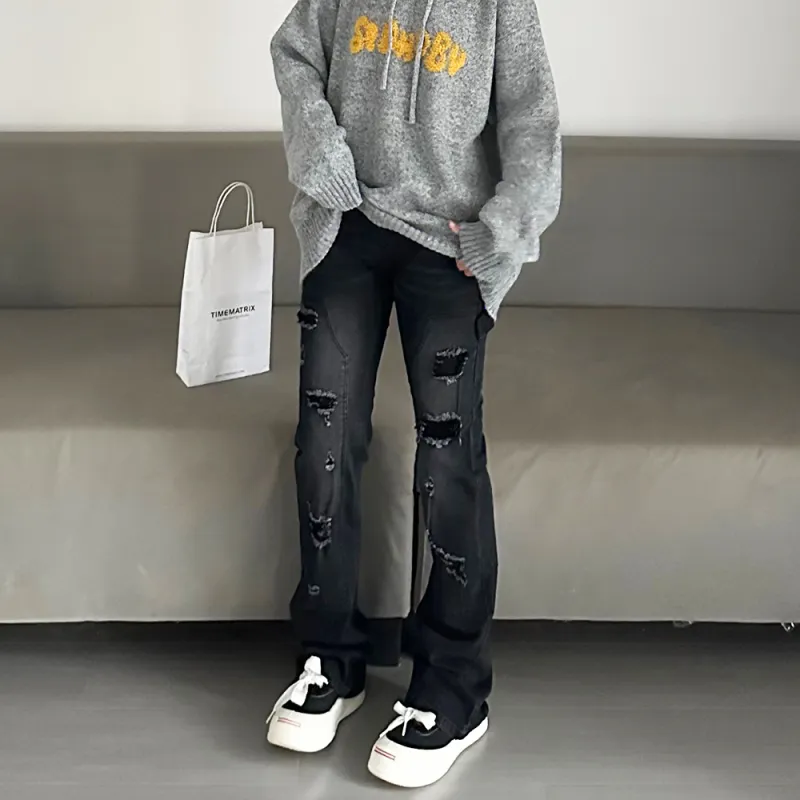 HELIPORT Jeans Unisex Black-7