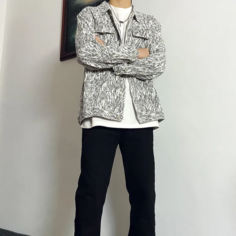 HELIPORT Denim Jacket Unisex White-4