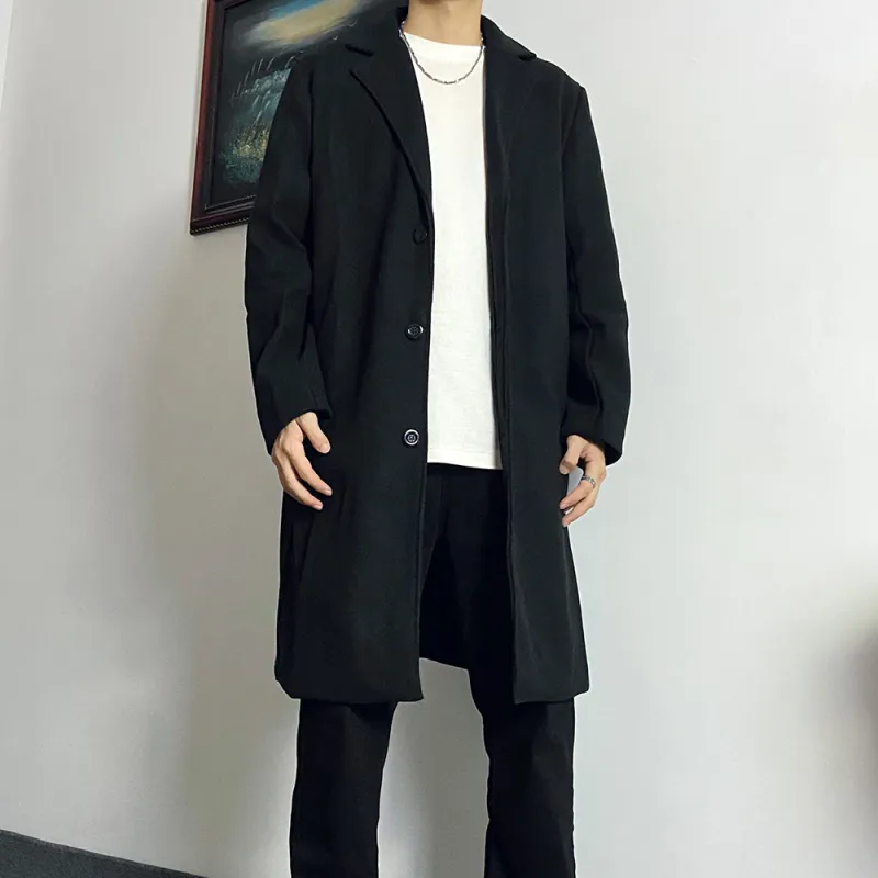 HELIPORT Trench Coat Unisex Black-2