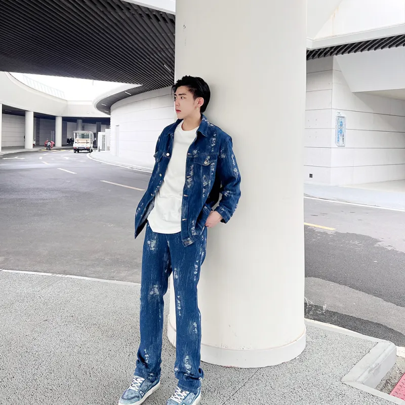 HELIPORT Jeans Spring And Autumn Unisex-2