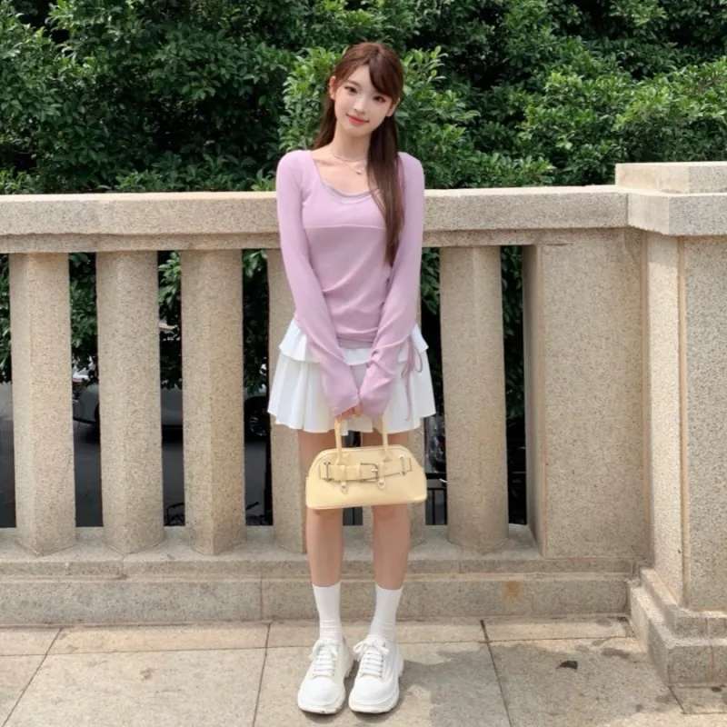 Sato Supun Two Piece Skirt Sets Women's-3