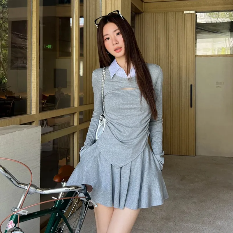 Sato Supun Two Piece Skirt Sets Women's-2