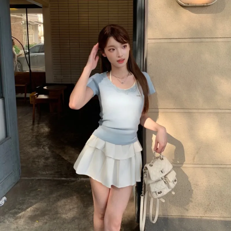Sato Supun Two Piece Skirt Sets Women's-4