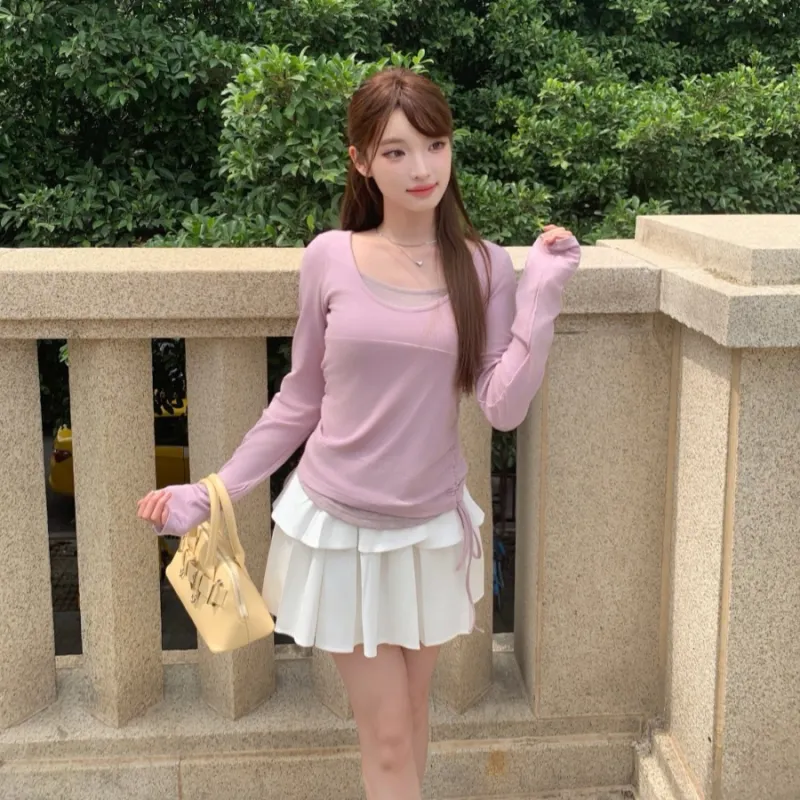 Sato Supun Two Piece Skirt Sets Women's-4