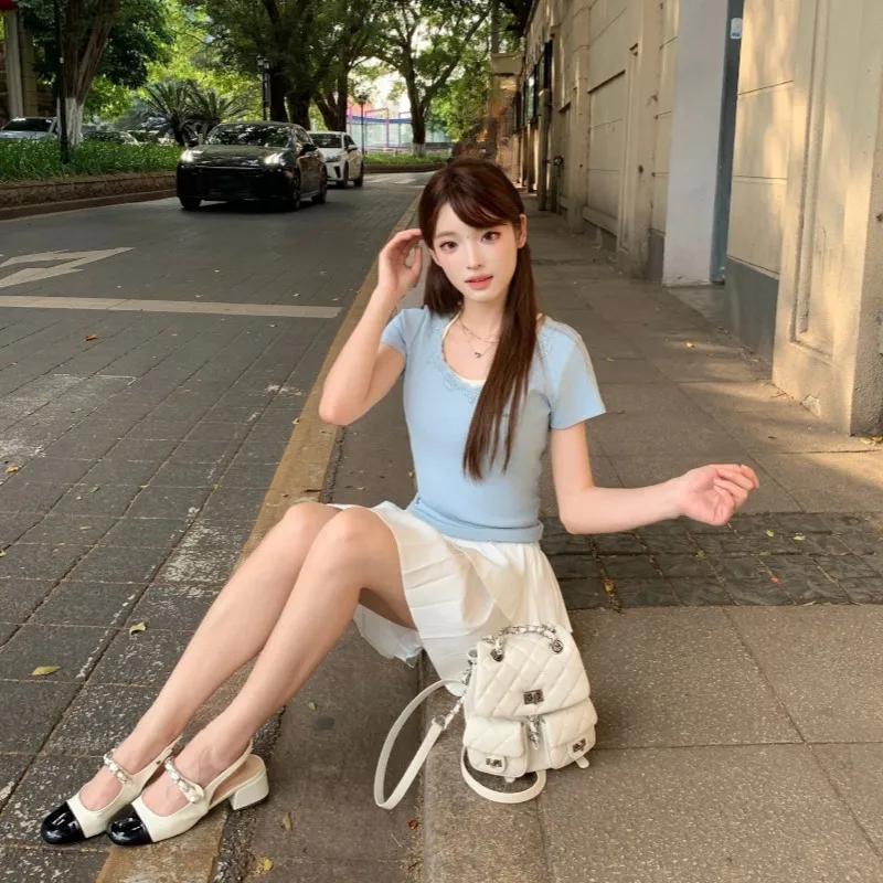 Sato Supun Two Piece Skirt Sets Women's-5