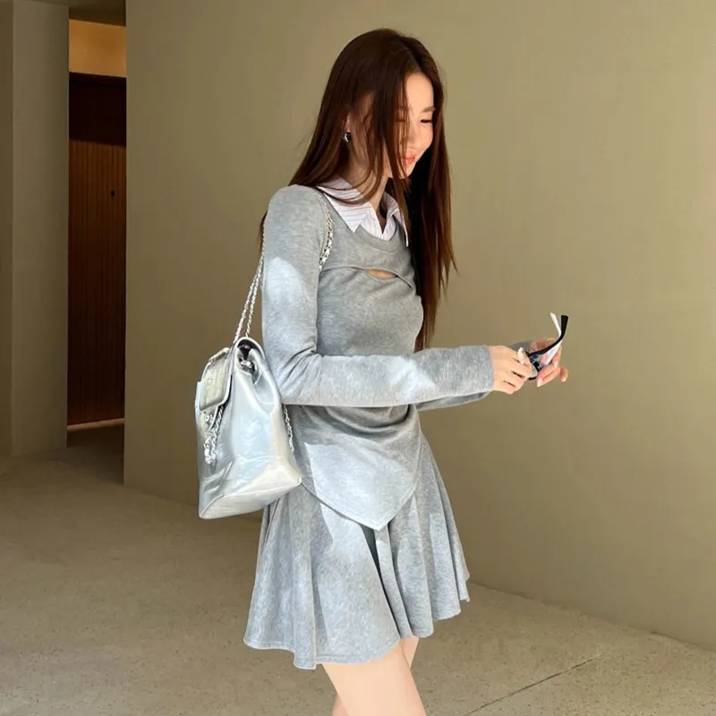 Sato Supun Two Piece Skirt Sets Women's-4