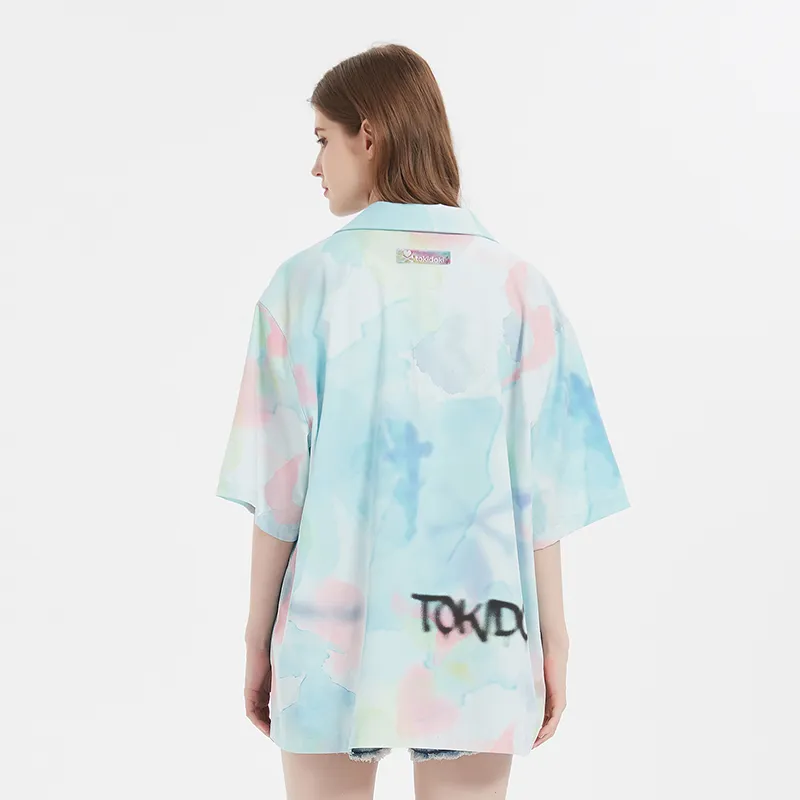 Tokidoki Shirt Unisex Light Blue-5