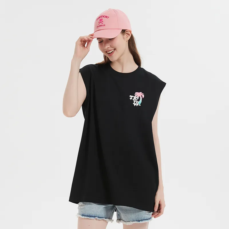 Tokidoki Tank Tops Unisex Black-4