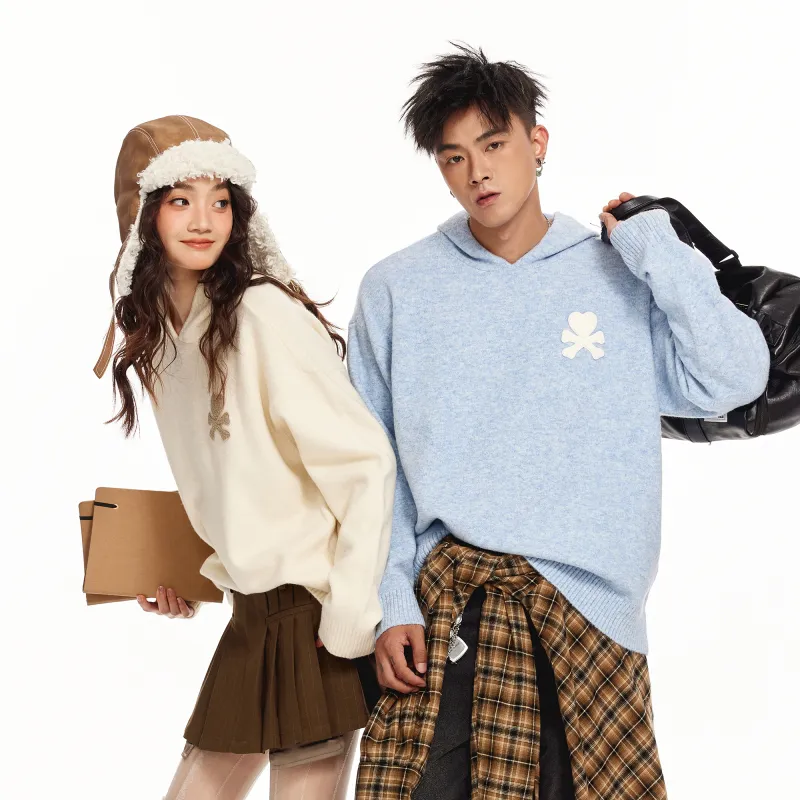 Tokidoki Love Crossbones Series Sweaters Unisex-3