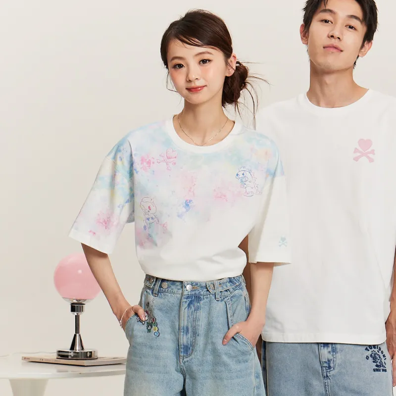 Tokidoki T Shirts Unisex Ecru-3
