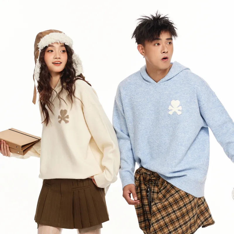 Tokidoki Love Crossbones Series Sweaters Unisex-4
