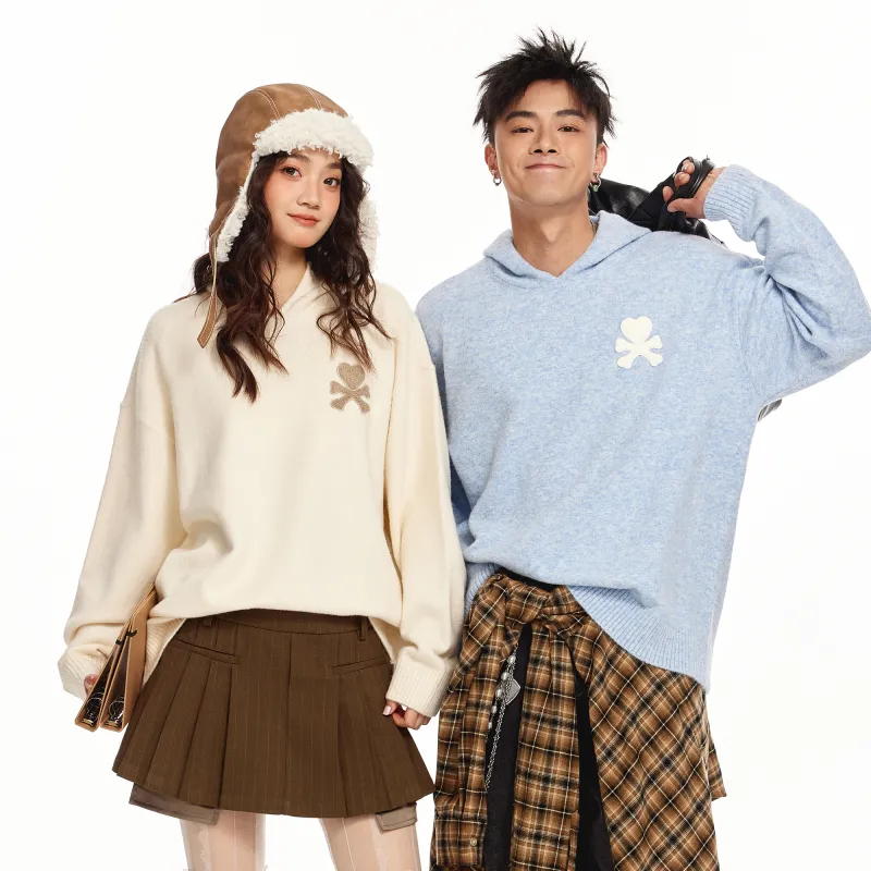 Tokidoki Love Crossbones Series Sweaters Unisex-2