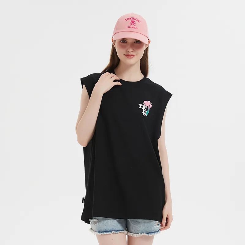 Tokidoki Tank Tops Unisex Black-2