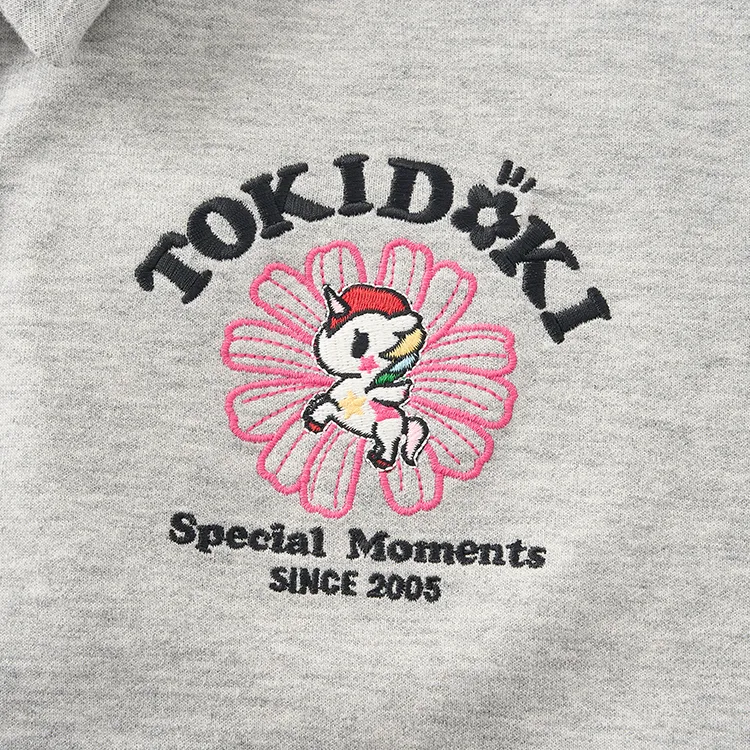 Tokidoki Polo Shirts Women's Heather Gray-5