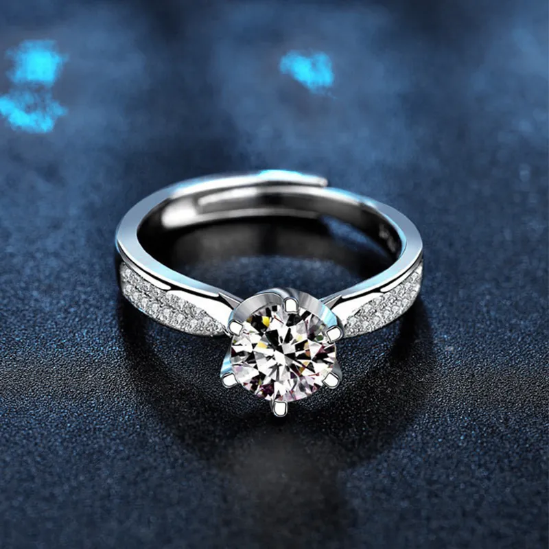 Lockstarfy Moissanite Rings Women's-4