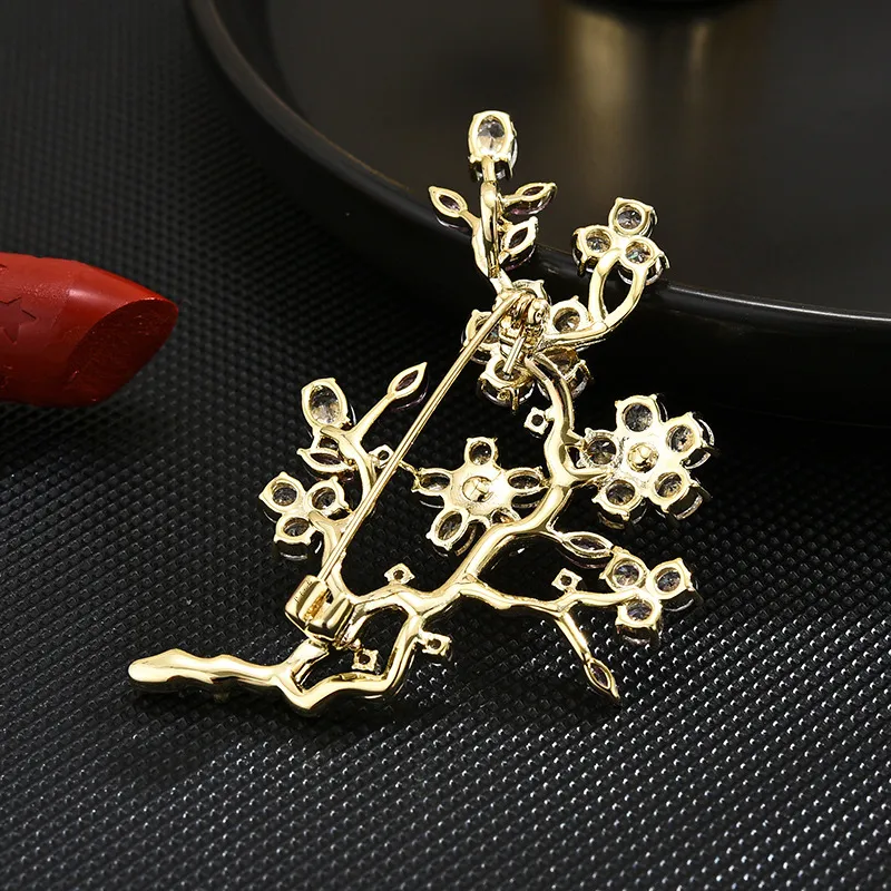 Lockstarfy Eco Friendly Copper Brooches Women's-3