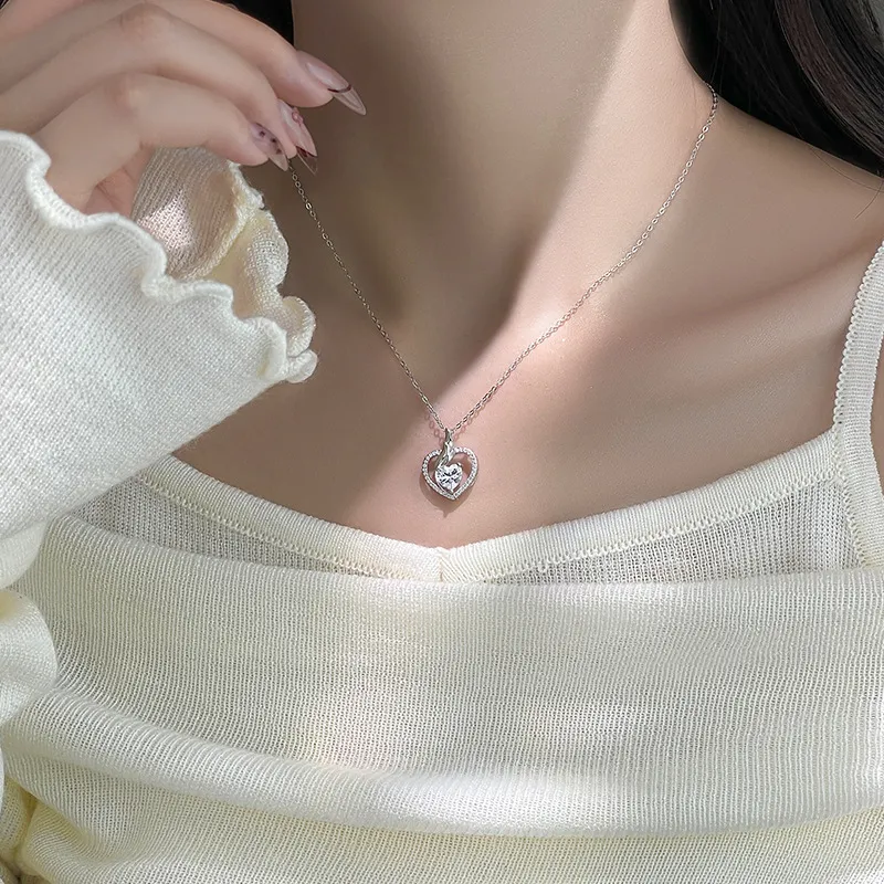 Lockstarfy Moissanite Necklaces Women's-2