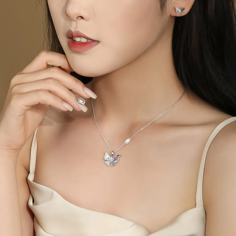 Lockstarfy S925 Silver Necklaces Women's-4