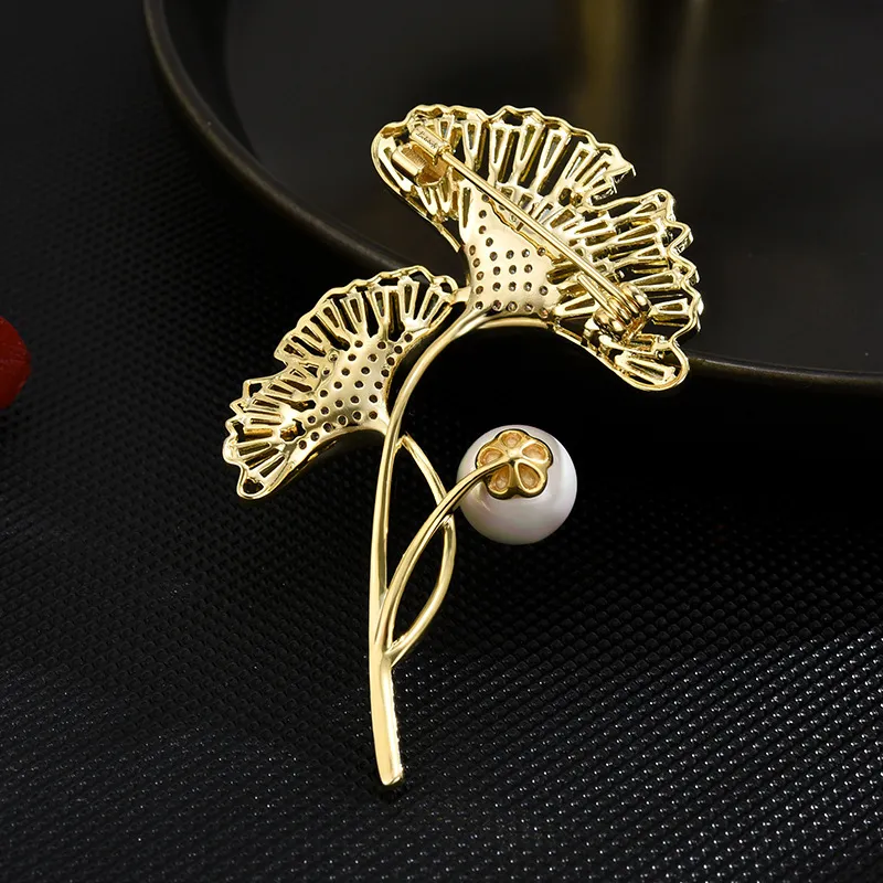 Lockstarfy Eco Friendly Copper Brooches Women's-3
