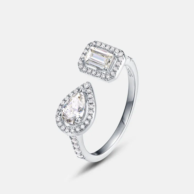 Lockstarfy Moissanite Rings Women's-1