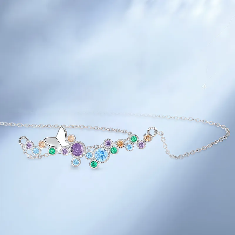 Lockstarfy S925 Silver Necklaces Women's-2