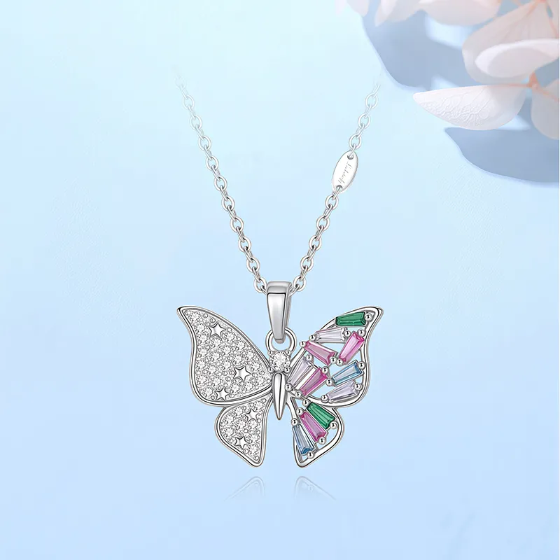 Lockstarfy S925 Silver Necklaces Women's-1