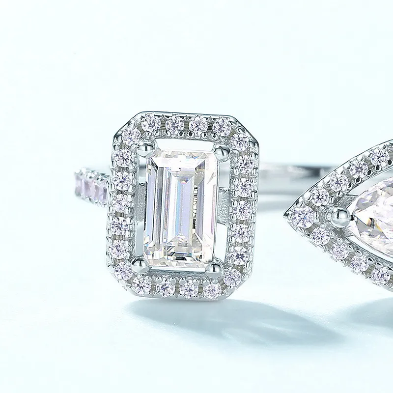 Lockstarfy Moissanite Rings Women's-2