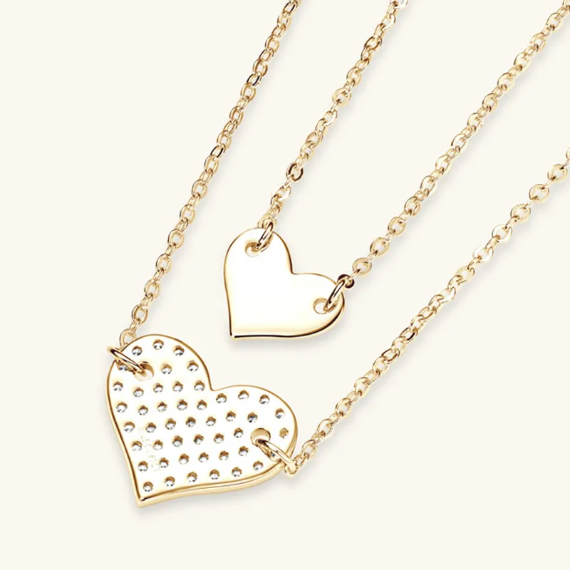 Lockstarfy Moissanite 925 Sterling Silver Necklaces Women's-4