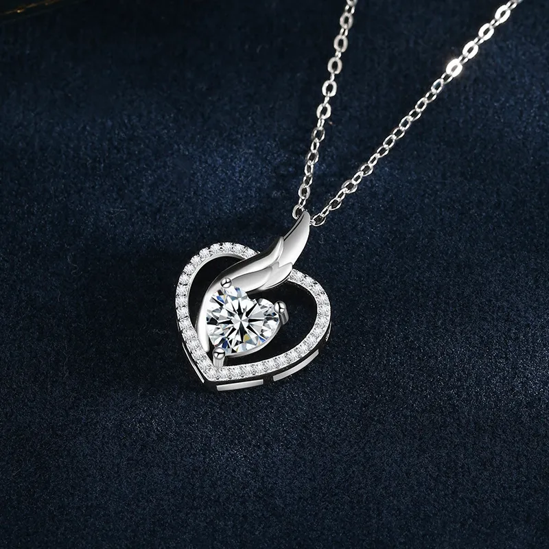 Lockstarfy Moissanite Necklaces Women's-3