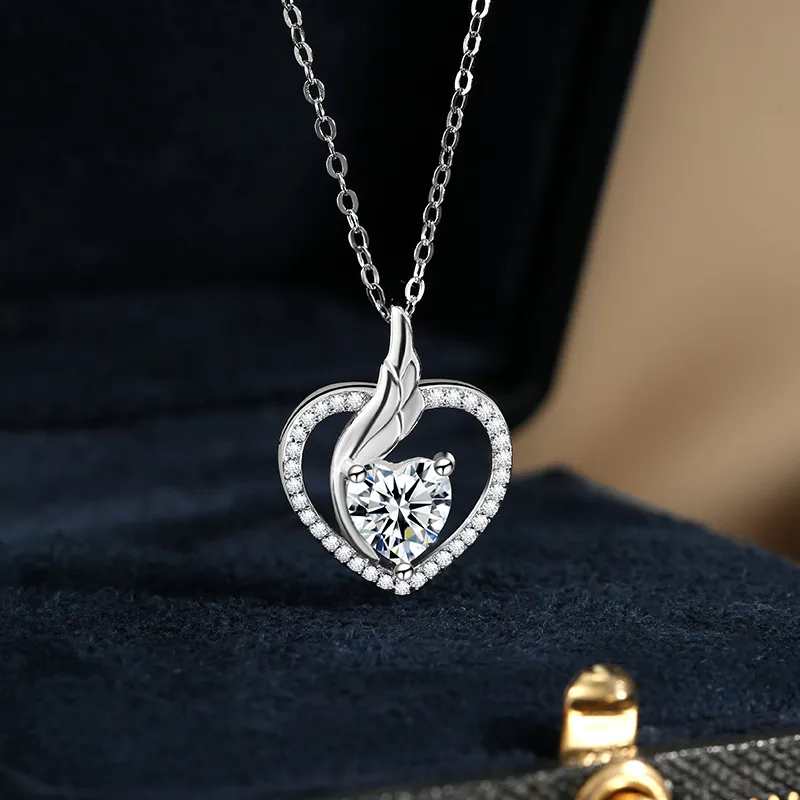 Lockstarfy Moissanite Necklaces Women's-1