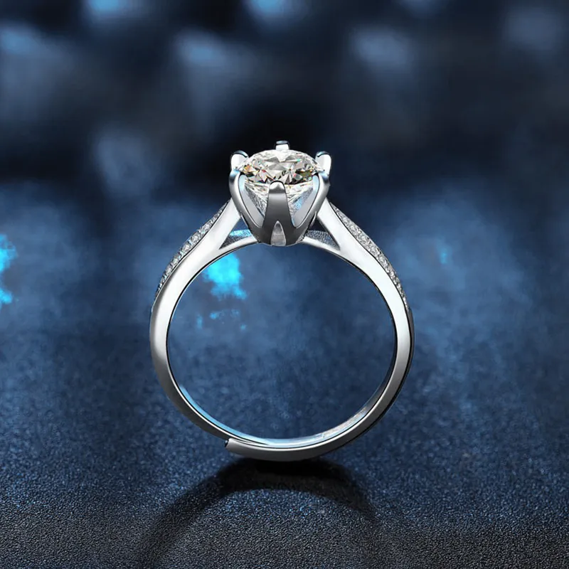 Lockstarfy Moissanite Rings Women's-5
