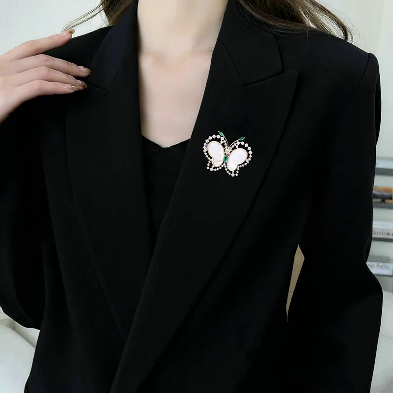 Lockstarfy Mother Of Pearl Brooches Women's-1