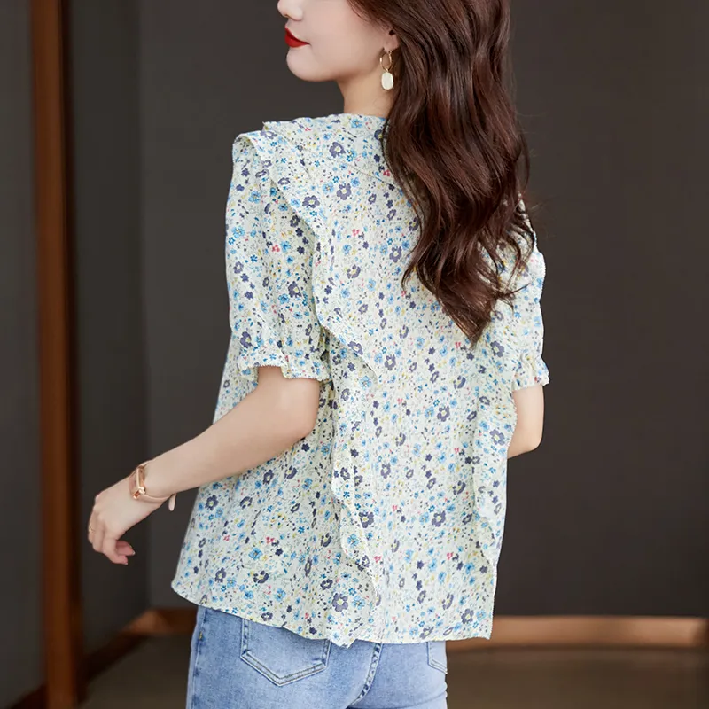 X MOOM Shirts Women's Blue-1
