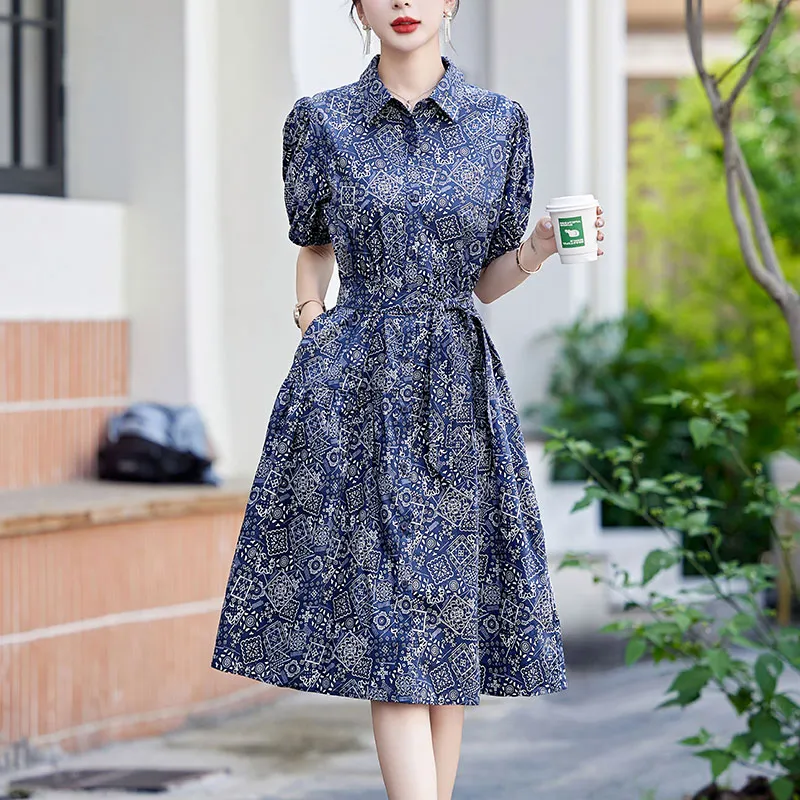 X MOOM Short Sleeved Dress Women's-2