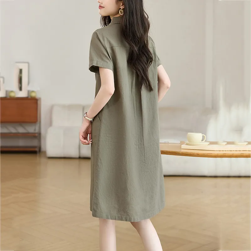 X MOOM Short Sleeved Dress Women's-6