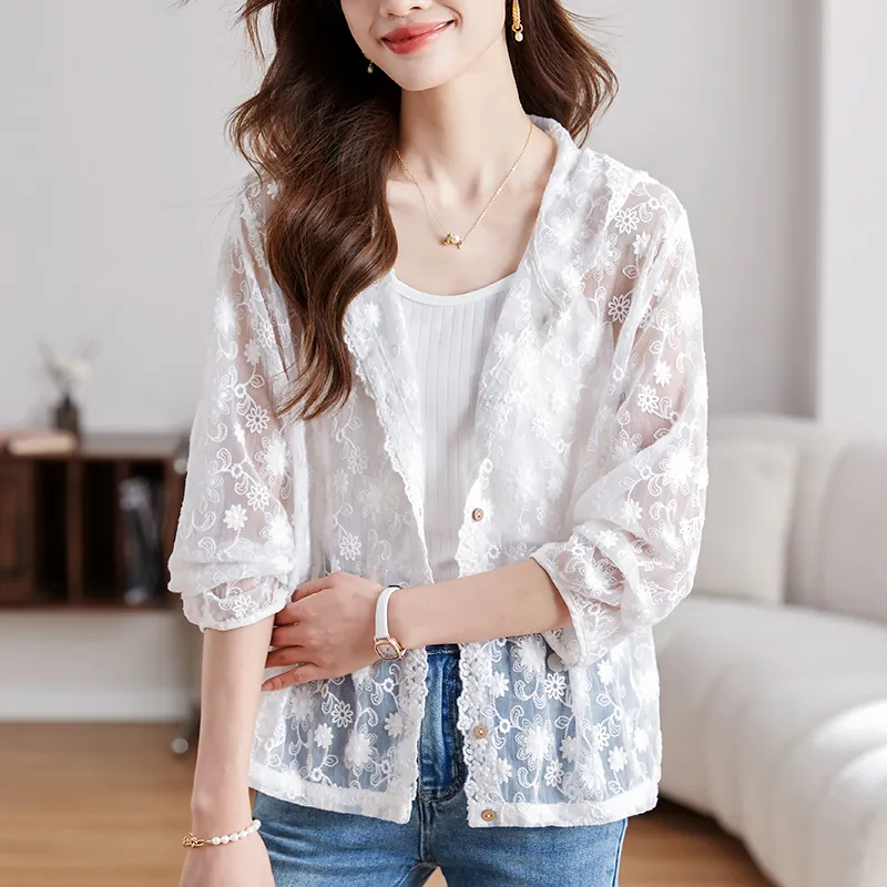 X MOOM Shirts Women's Beige-3