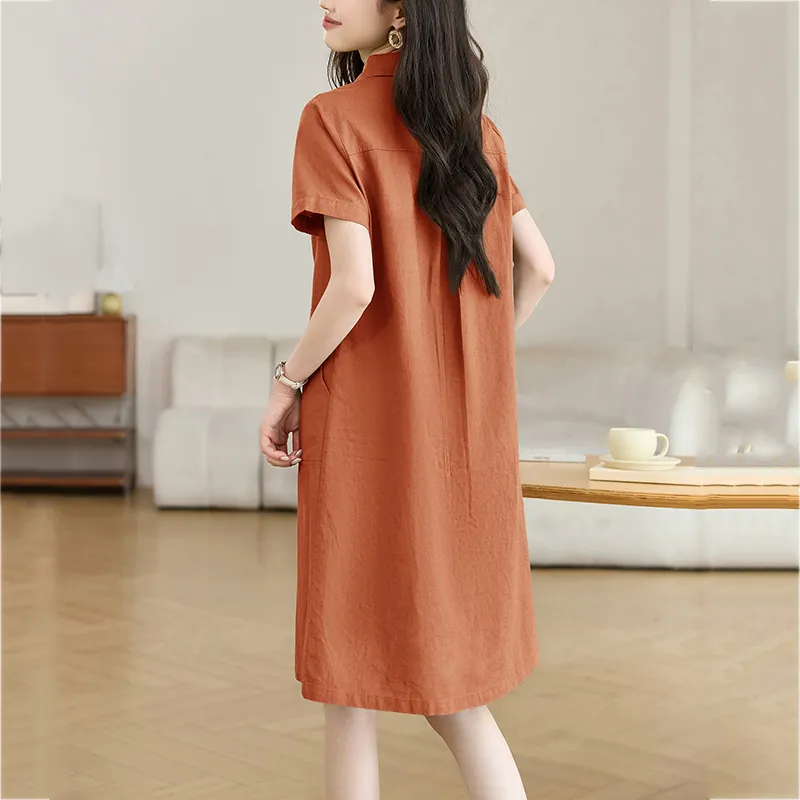 X MOOM Short Sleeved Dress Women's-1