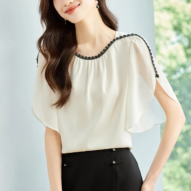 X MOOM Shirts Women's Beige-1