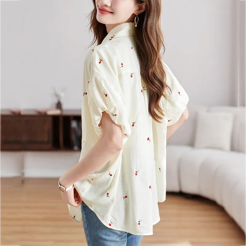 X MOOM Shirts Women's Beige-1