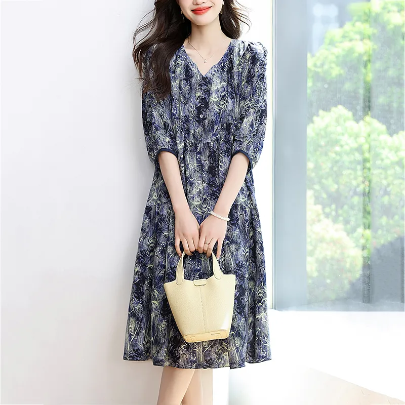X MOOM Short Sleeved Dress Women's-3