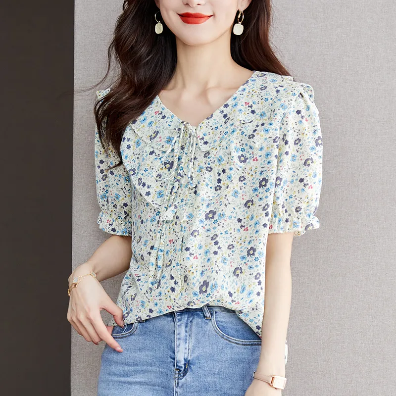 X MOOM Shirts Women's Blue-2